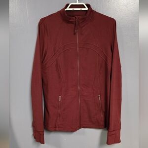 Lululemon Define Jacket *Nulu Burgundy Bay Size 14